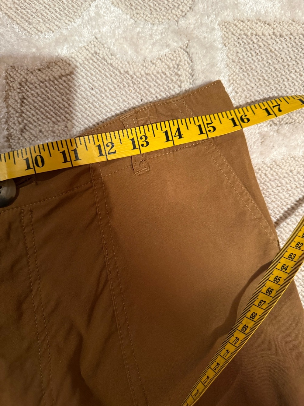 Matilda Jane stretch crop pants, brown, size 12, EUC - Picture 4 of 7